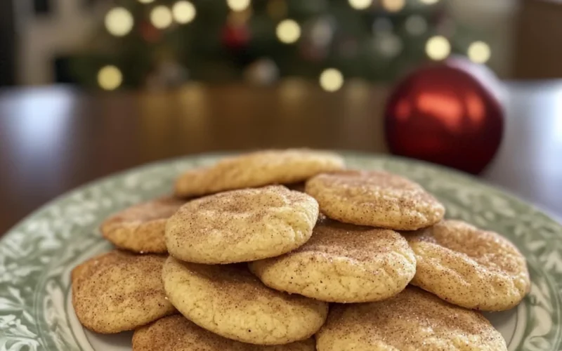 Christmas Snickerdoodles