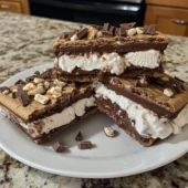 S’mores Ice Cream Sandwiches S’mores Ice Cream Sandwiches