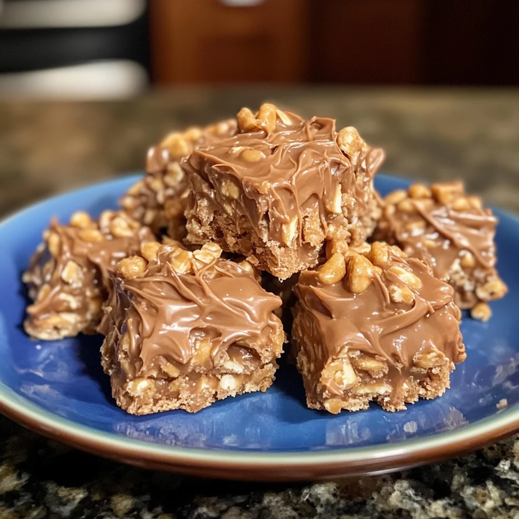 No-Bake Peanut Butter Haystacks