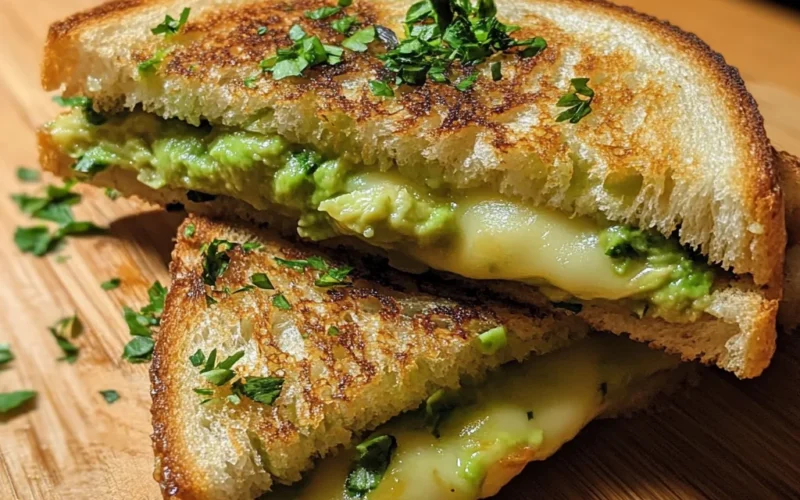 Creamy Avocado Grilled Cheese