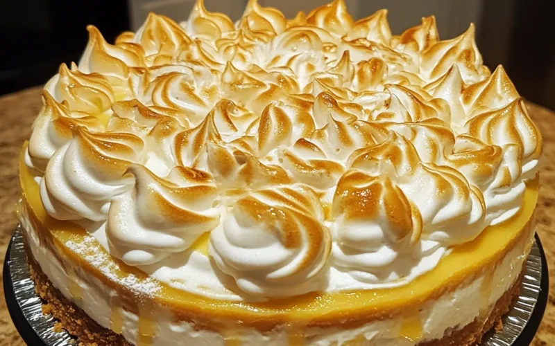 Lemon Meringue Cheesecake