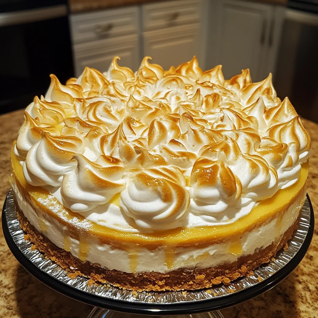 Lemon Meringue Cheesecake