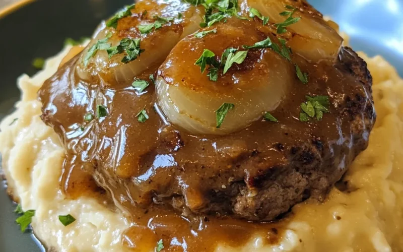 Slow Cooker Salisbury Steak