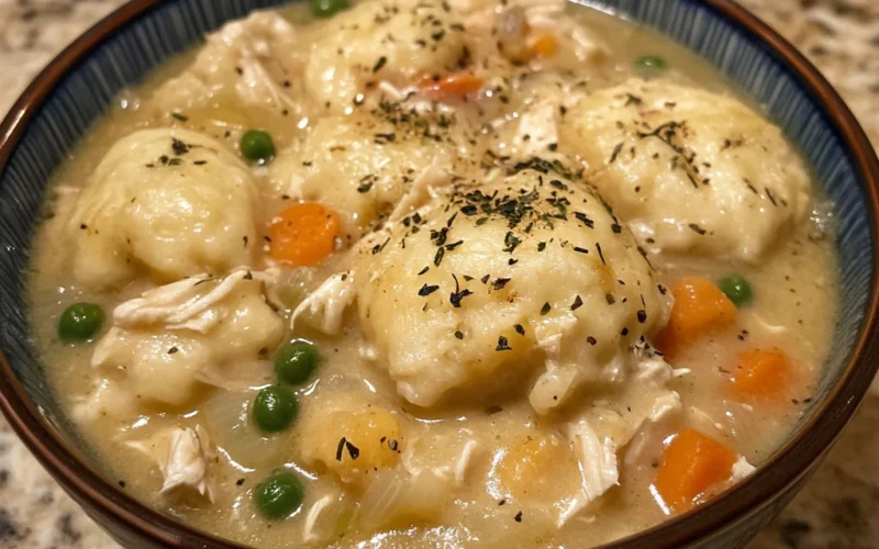 Crockpot Chicken and Dumplings Recipe