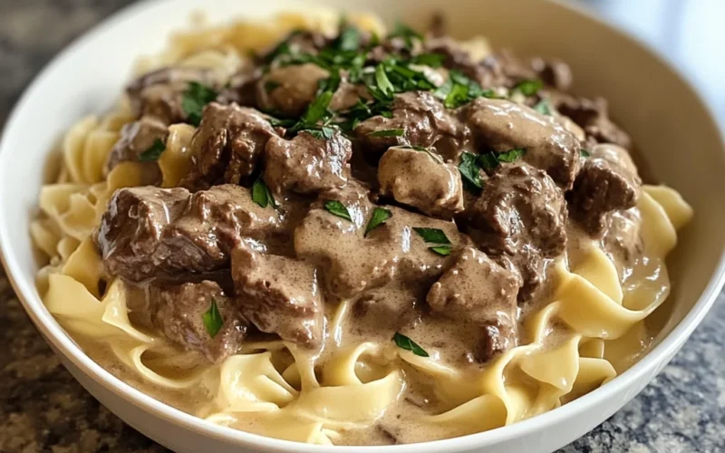 Beef Stroganoff