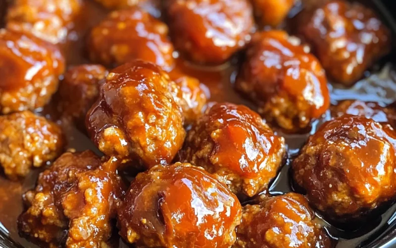 Crockpot Bbq Meatballs
