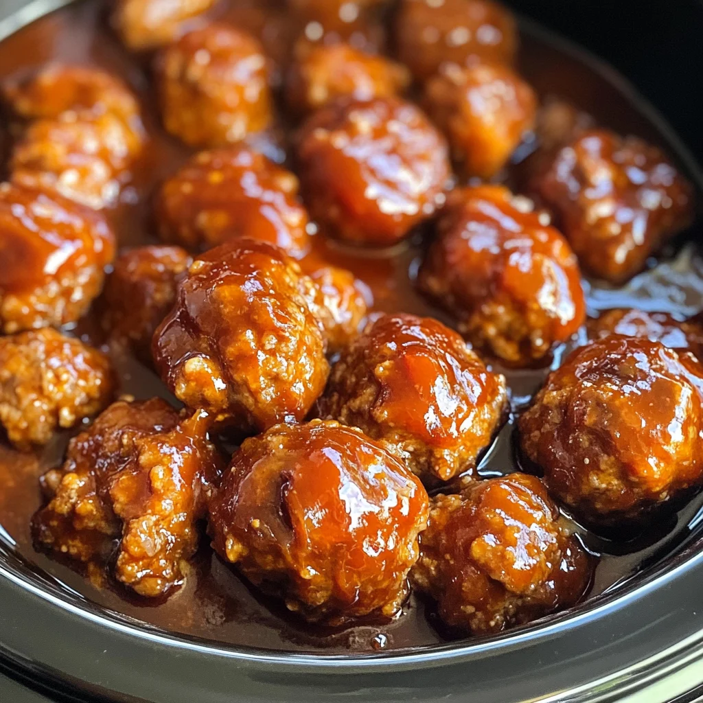 Crockpot Bbq Meatballs