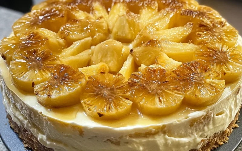 Pineapple Heaven Cheesecake