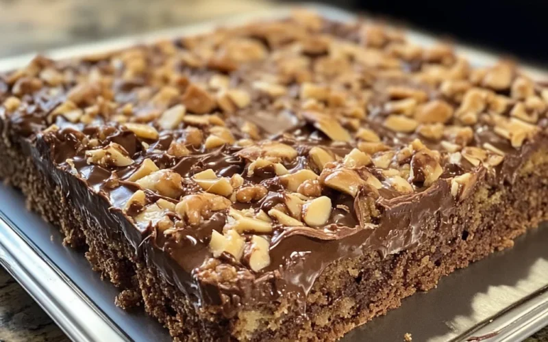 German Chocolate Sheet Cake