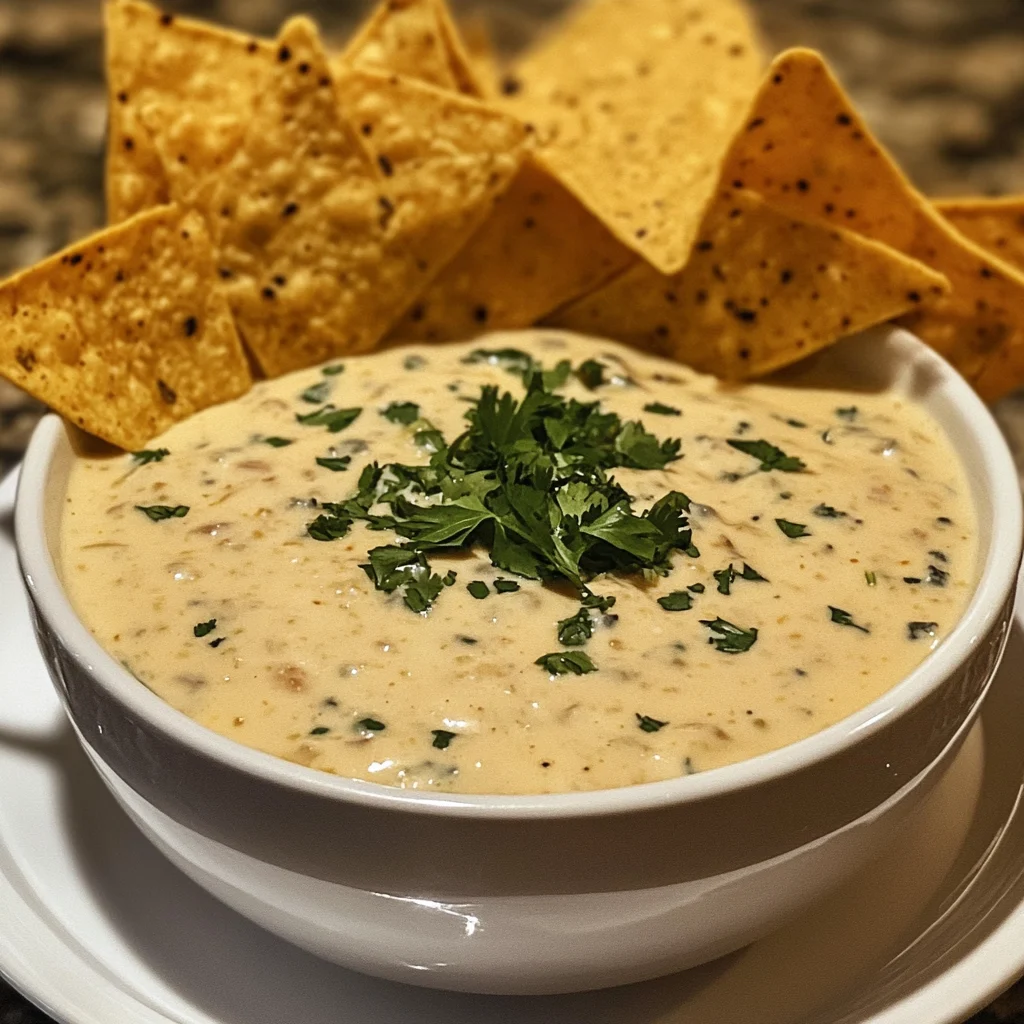 3 Ingredient Queso Blanco Dip! Mexican Restaurant Style