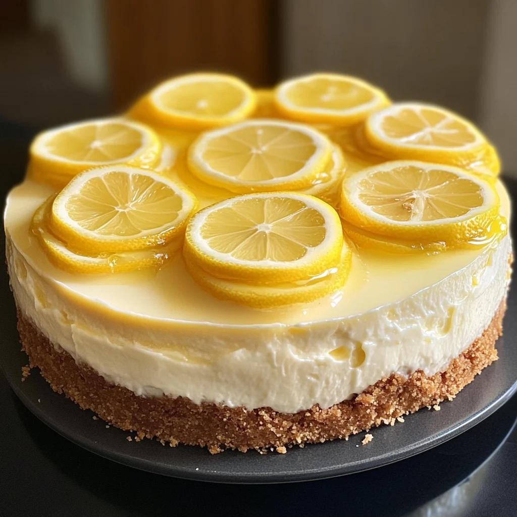 Lemon Cheesecake Recipe