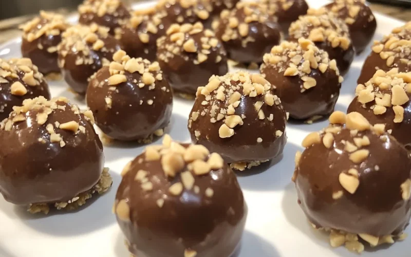 No Bake Bake Peanut Butter Balls