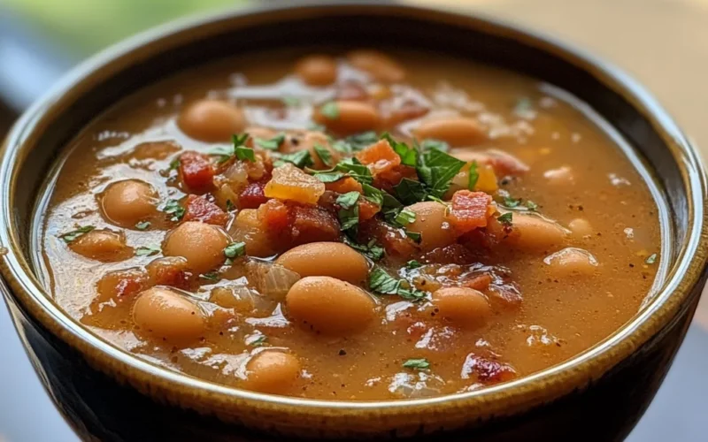 Bean with Bacon Soup Recipe