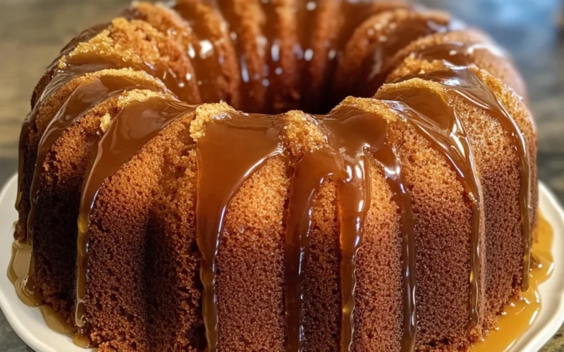 Brown Sugar Caramel Pound Cake