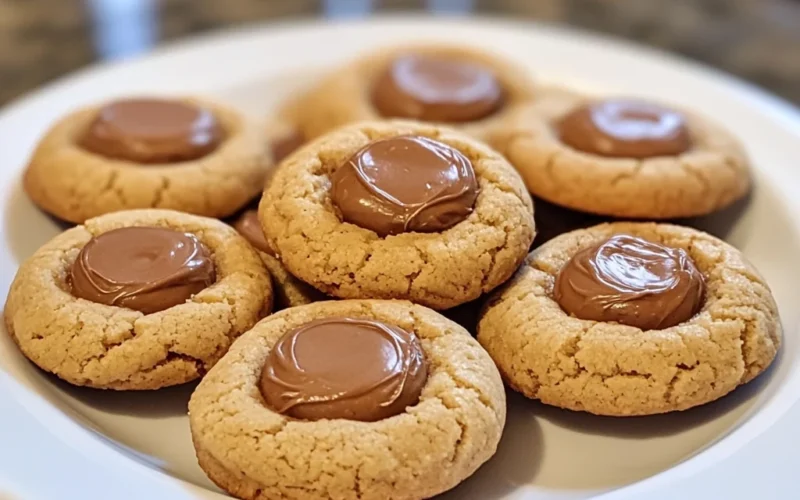 Peanut Butter Blossom Cookies